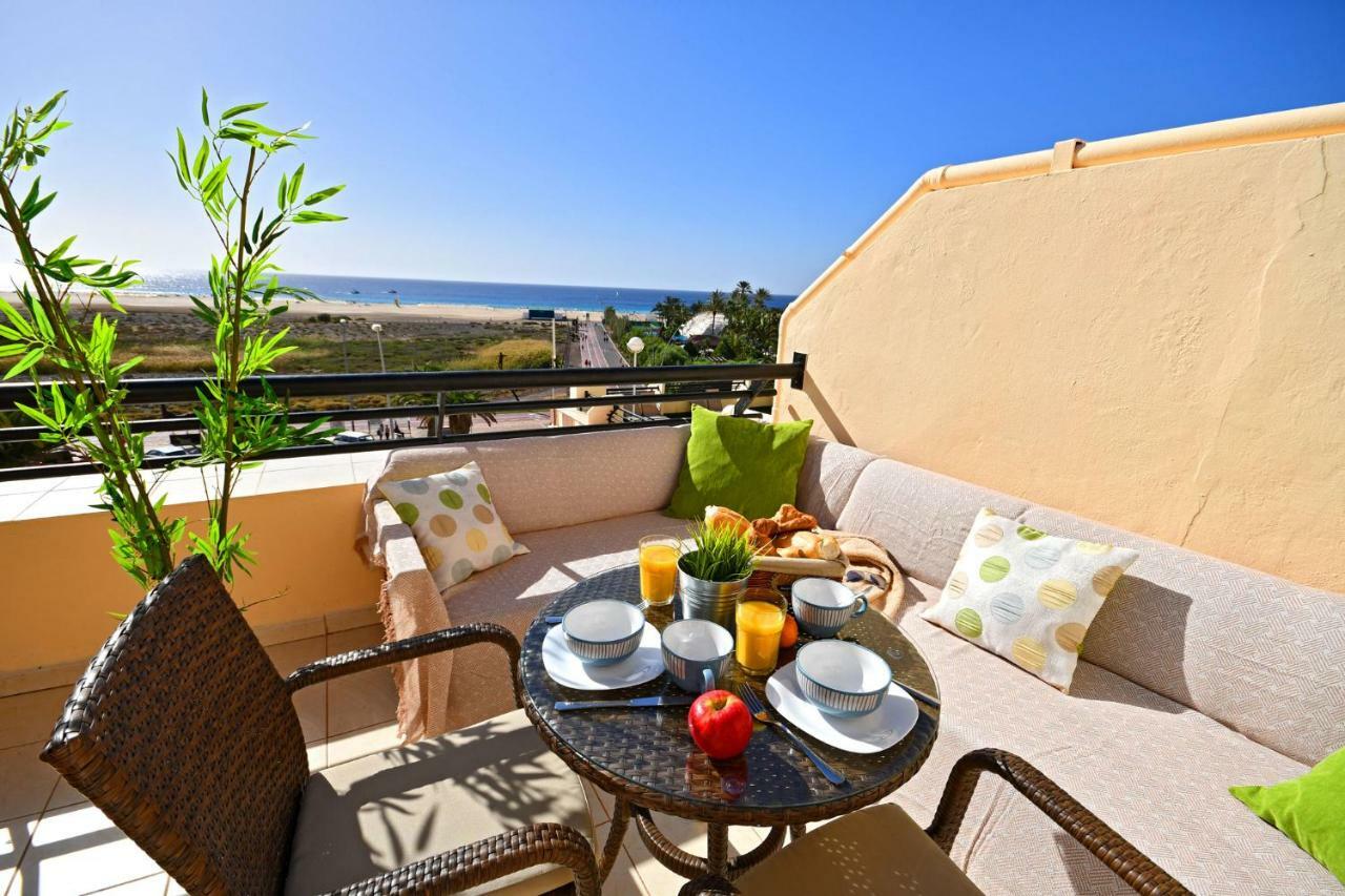 Ferienwohnung Marinero - Pool - Meerblick - Morro Jable Eksteriør bilde